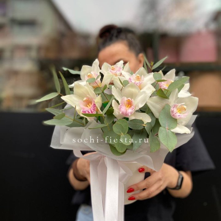 Бокс с орхидеями в Астрахани