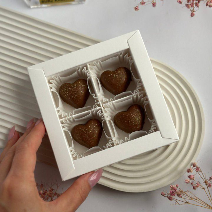 Бельгийский шоколад сердца в Астрахани