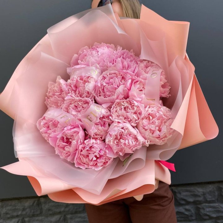 15 пионов "Монинг" в Астрахани