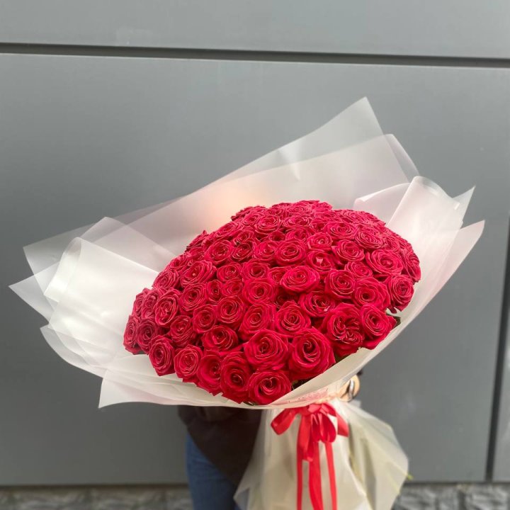 101 высокая роза в Астрахани