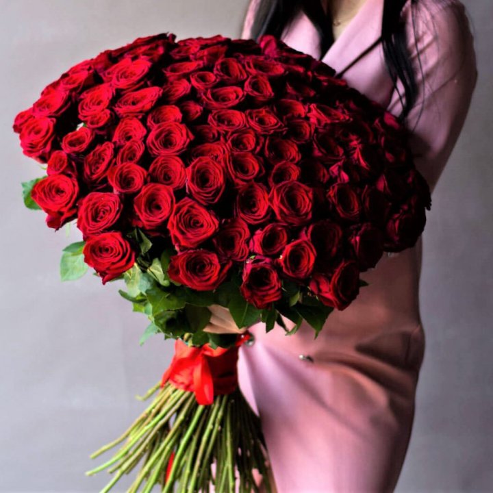 101 высокая роза в Астрахани