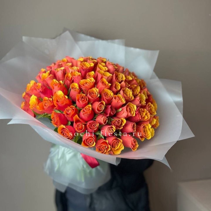 101 кенийская огненная роза  в Астрахани