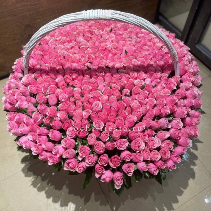501 розовая роза в Астрахани