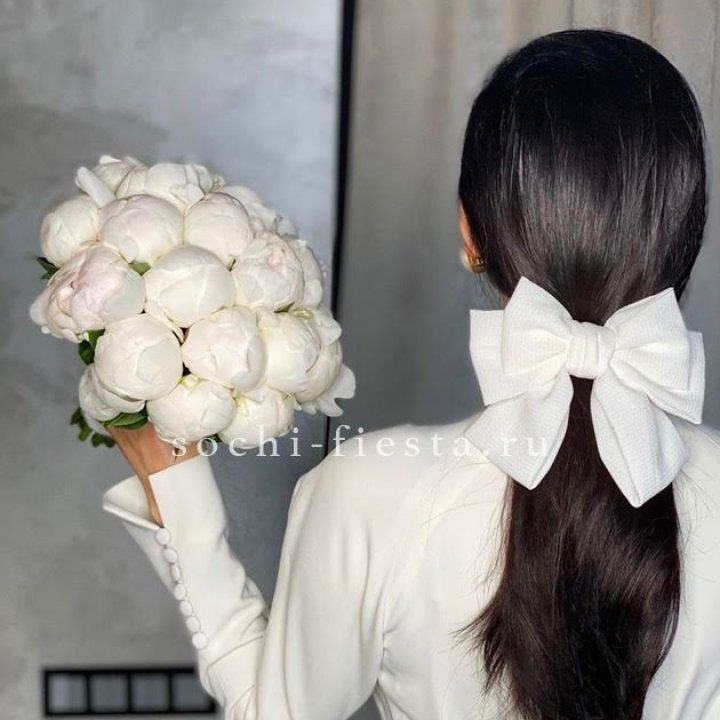 Свадебный букет пионов в Астрахани