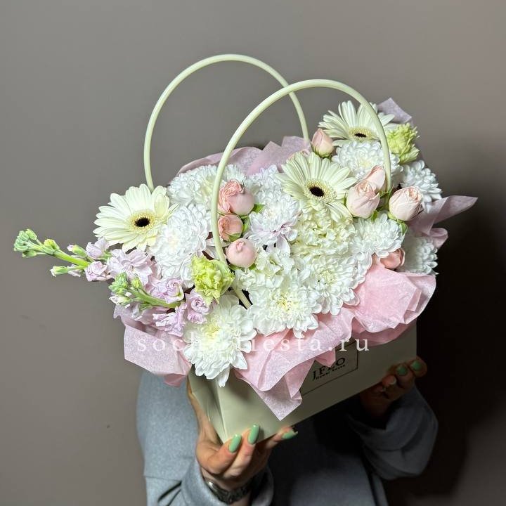 Сумочка "Белый рассвет" в Астрахани