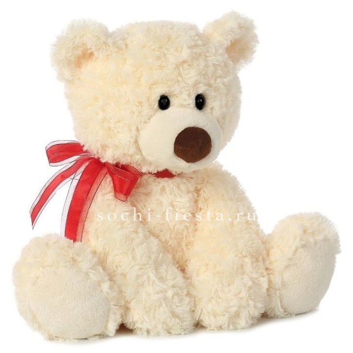 Белый плюшевый мишка  в Астрахани